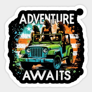 Jeep Girls Sticker